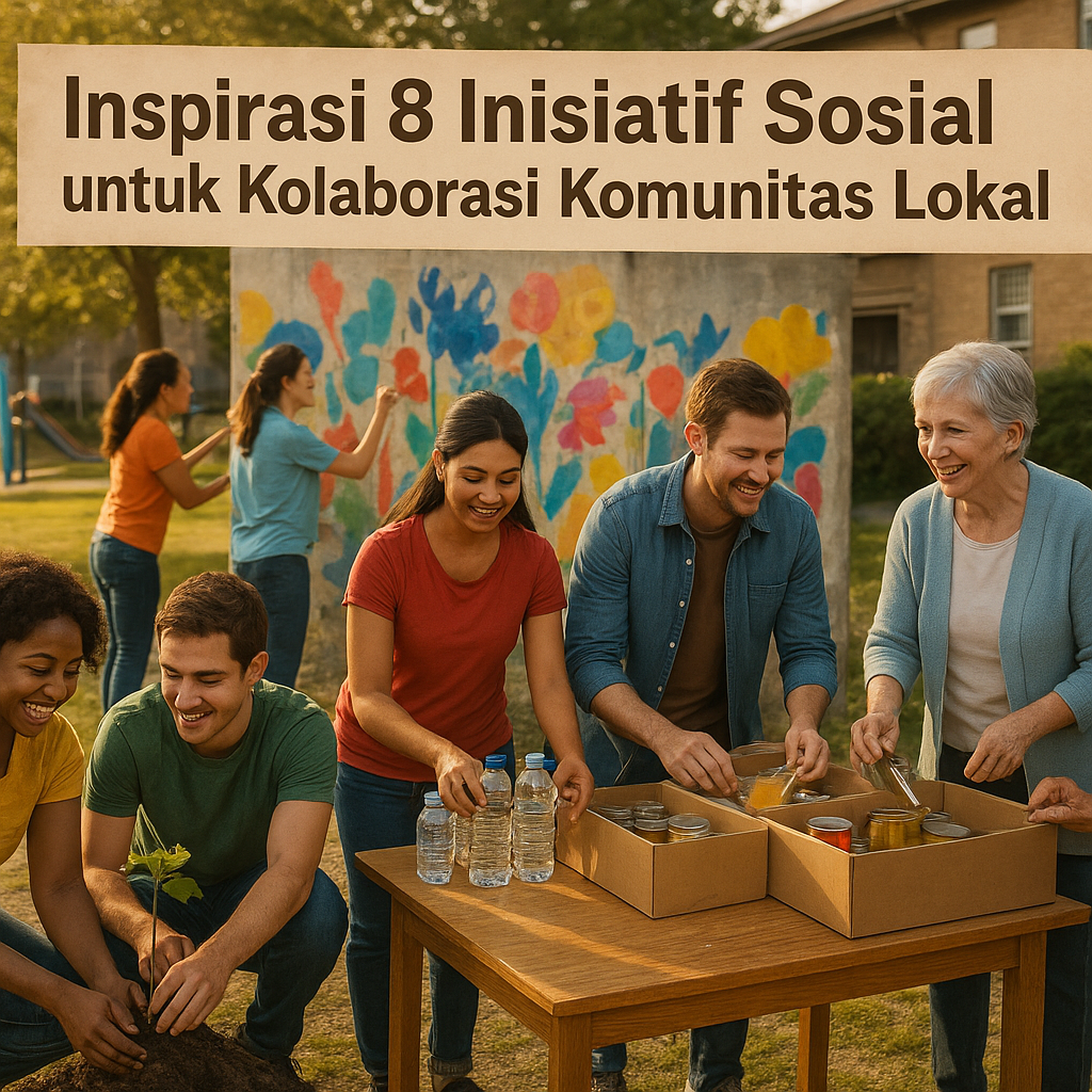 Inspirasi 8 Inisiatif Sosial untuk Kolaborasi Komunitas Lokal