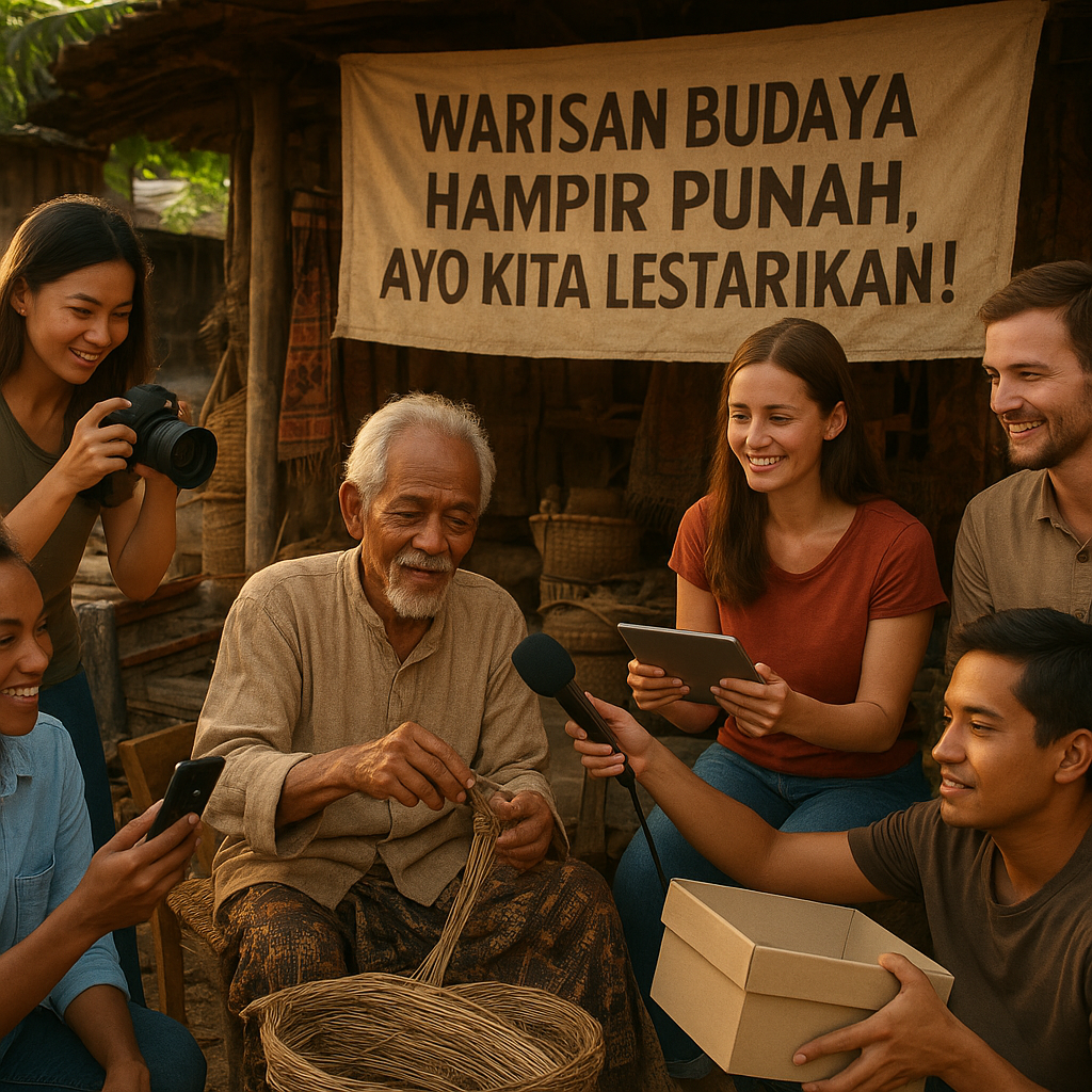 Warisan Budaya Hampir Punah, Ayo Kita Lestarikan!