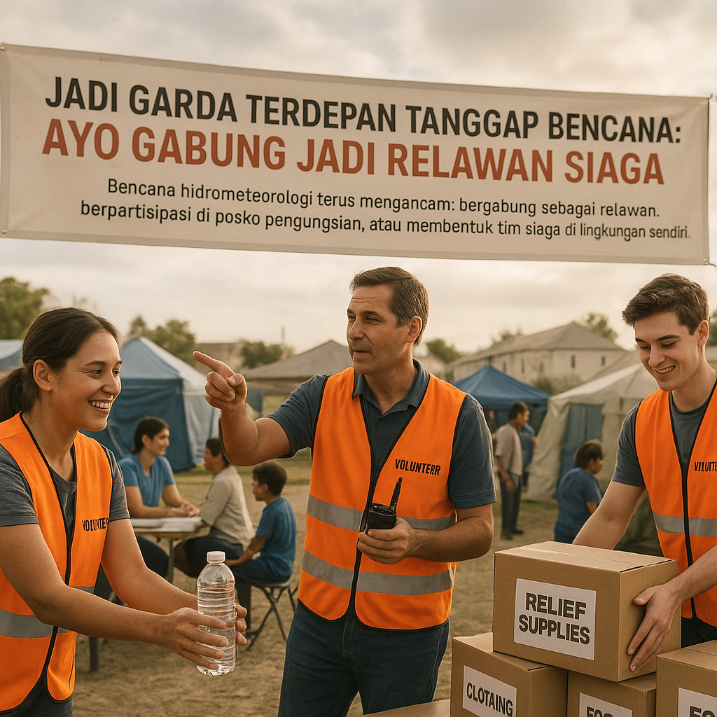 Jadi Garda Terdepan Tanggap Bencana: Ayo Gabung Jadi Relawan Siaga
