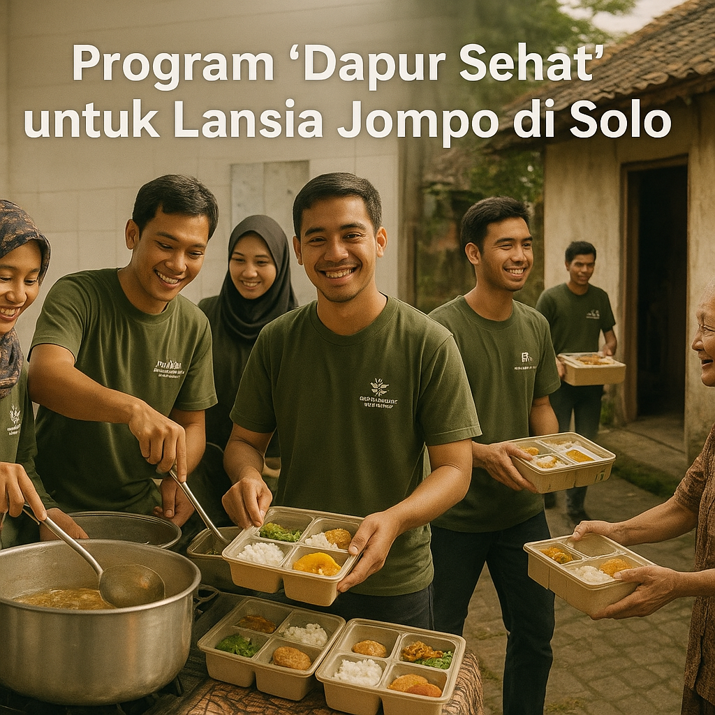 Program 'Dapur Sehat' untuk Lansia Jompo di Solo