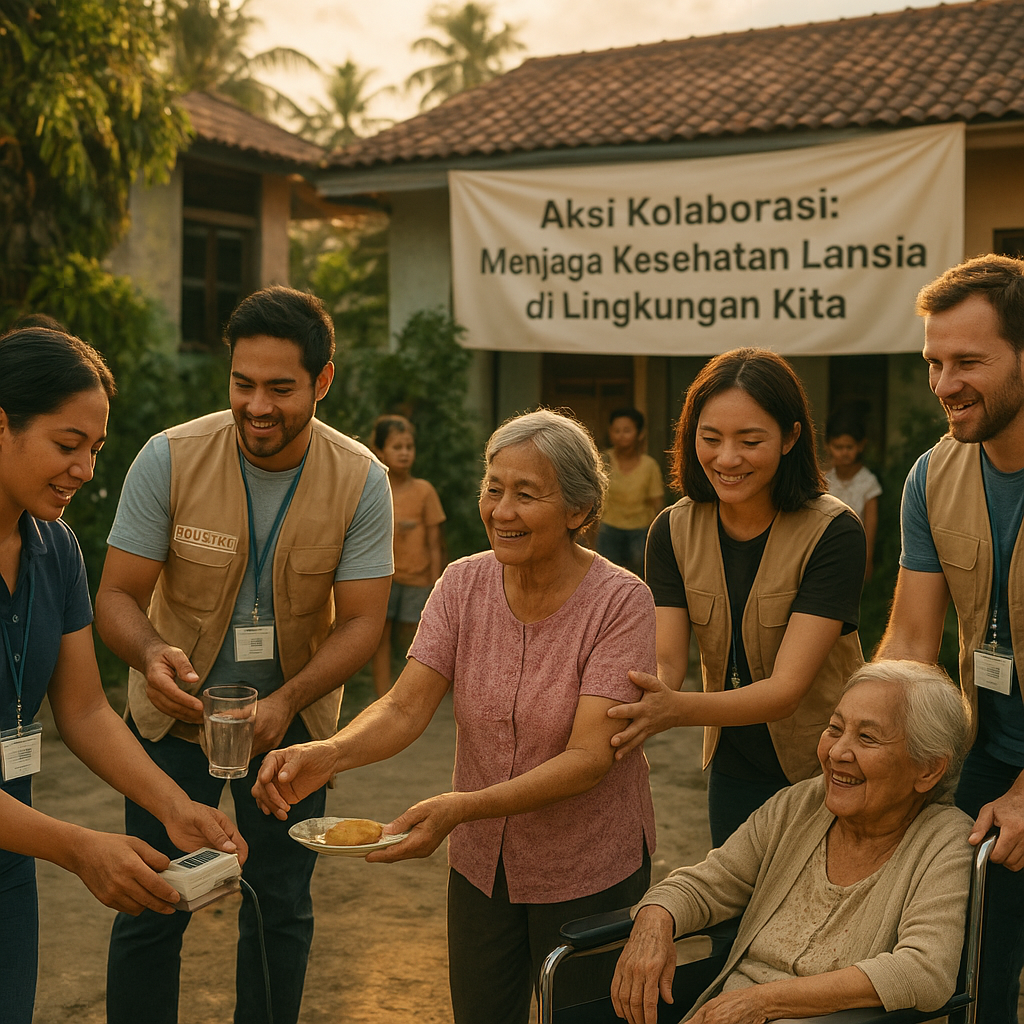 Aksi Kolaborasi: Menjaga Kesehatan Lansia di Lingkungan Kita