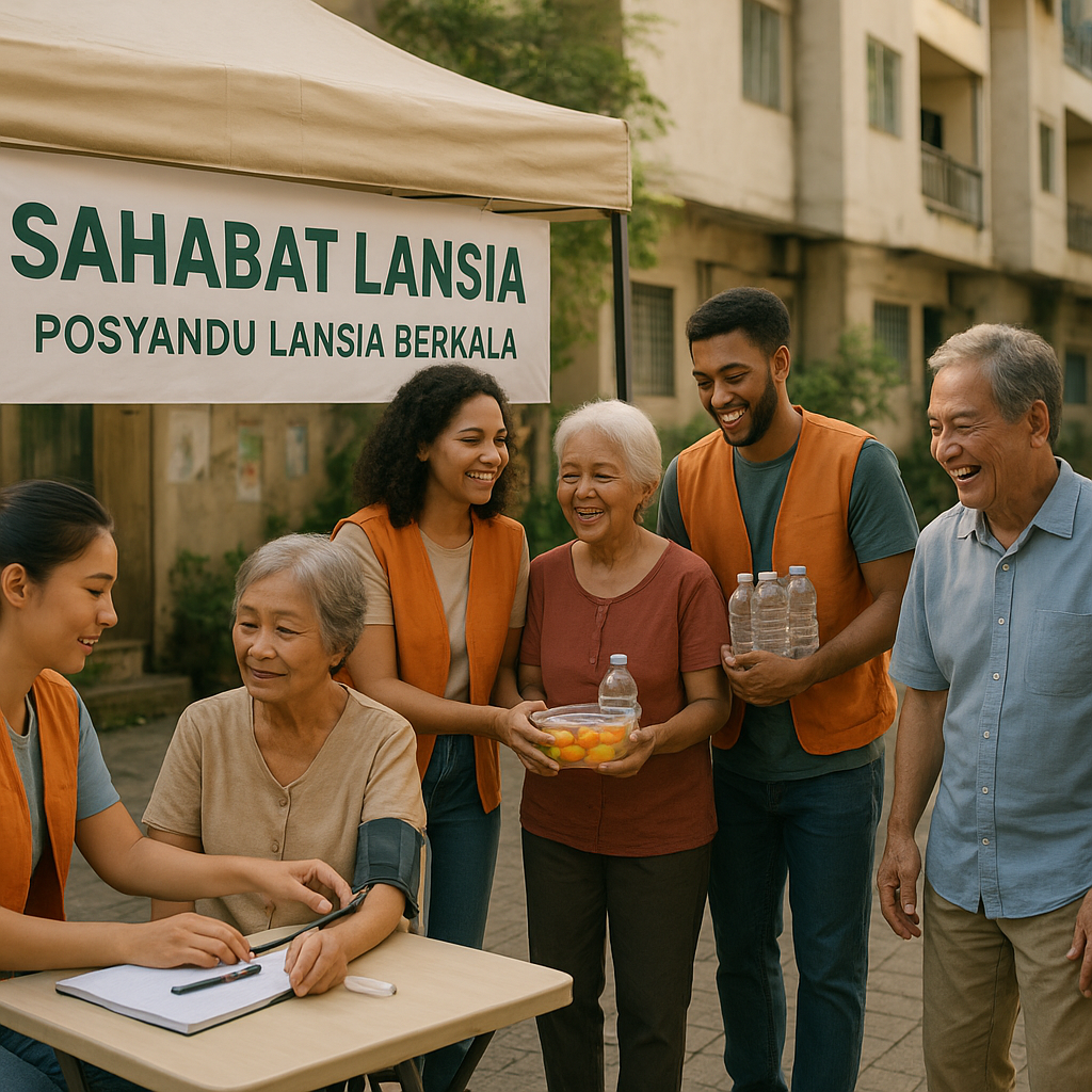 Lansia Terlantar di Perkotaan: Inisiatif 'Sahabat Lansia' dan Posyandu Lansia Berkala