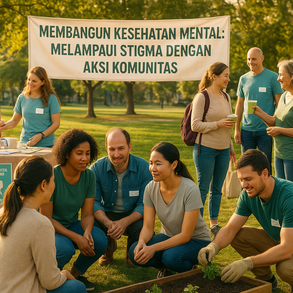 Membangun Kesehatan Mental: Melampaui Stigma dengan Aksi Komunitas