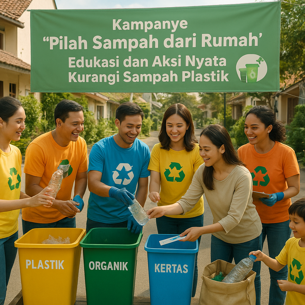 Kampanye 'Pilah Sampah dari Rumah': Edukasi dan Aksi Nyata Kurangi Sampah Plastik