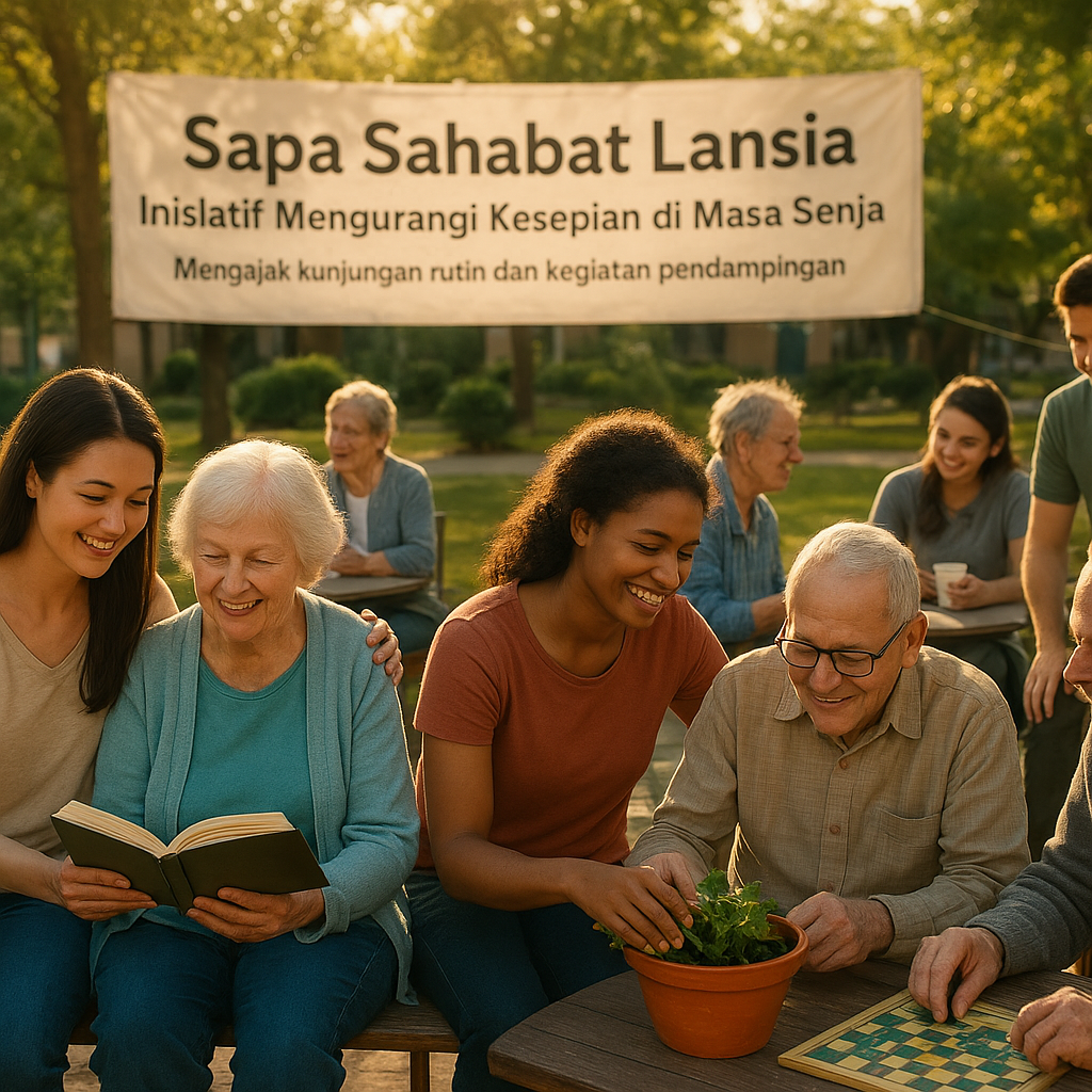 Sapa Sahabat Lansia: Inisiatif Mengurangi Kesepian di Masa Senja