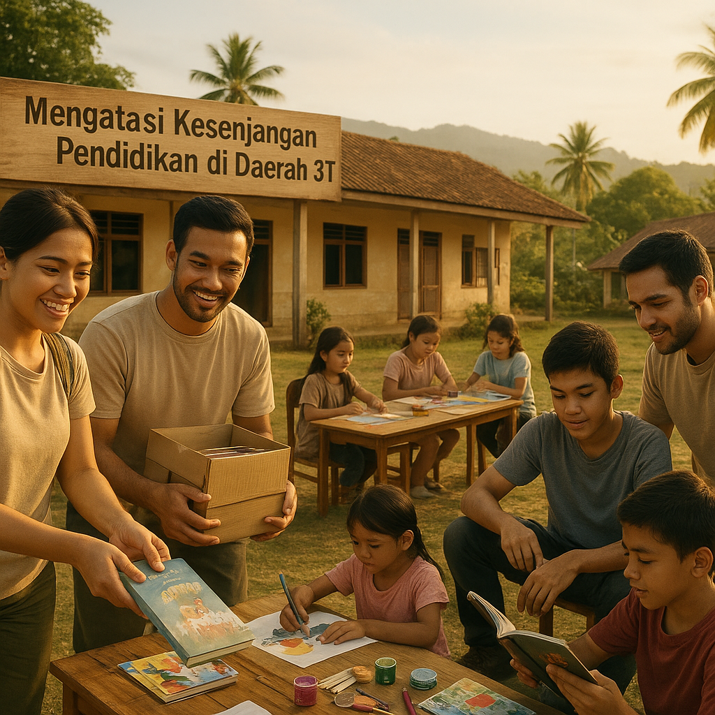 Mengatasi Kesenjangan Pendidikan di Daerah 3T: Relawan Bisa Jadi Kunci Solusi