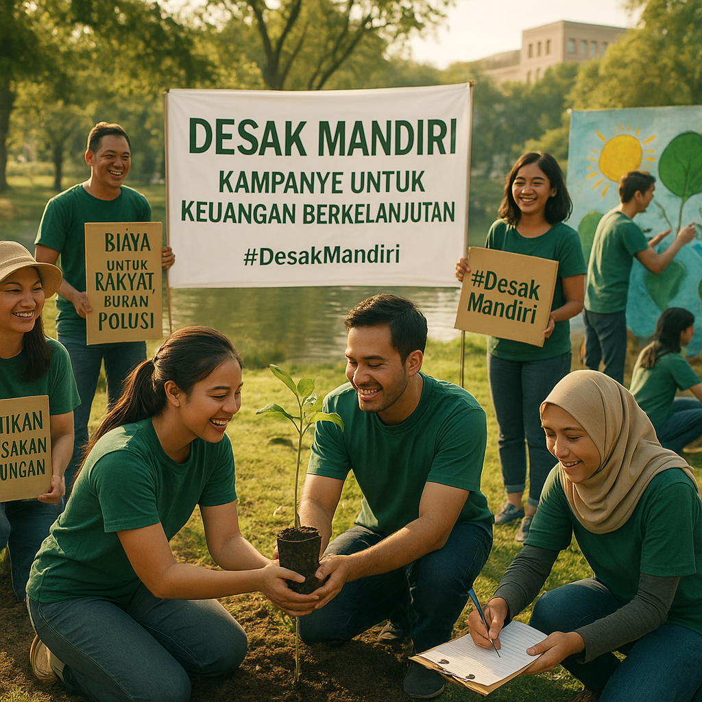 Desak Mandiri: Kampanye untuk Keuangan Berkelanjutan
