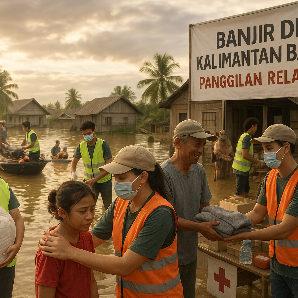 Banjir di Kalimantan Barat: Panggilan Relawan untuk Tanggap Darurat dan Pemulihan