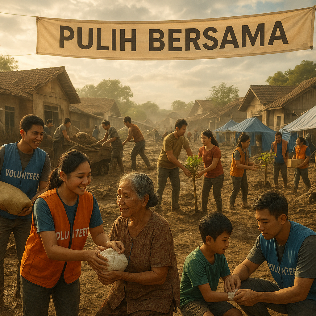 Pasca Bencana Banjir Bandang, Relawan Diharapkan Bantu Pemulihan Korban