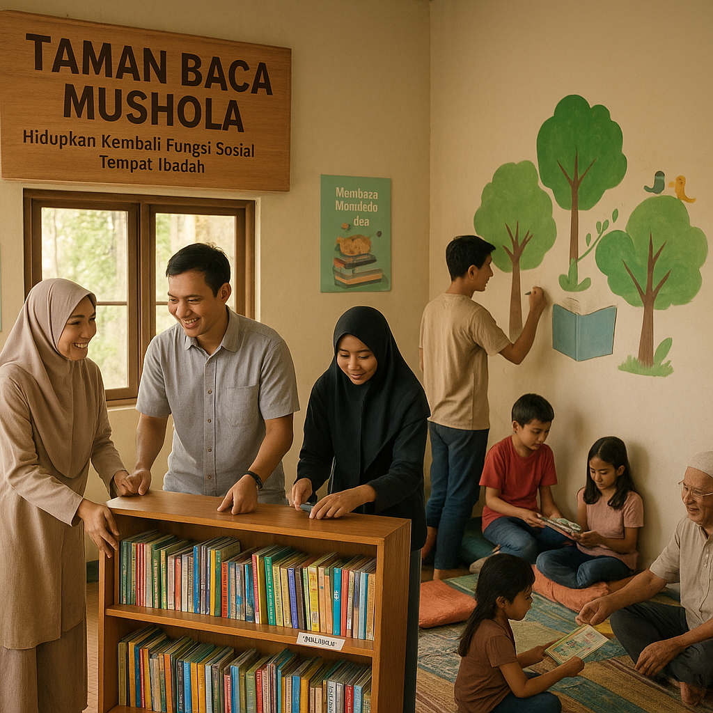 Taman Baca Mushola: Hidupkan Kembali Fungsi Sosial Tempat Ibadah