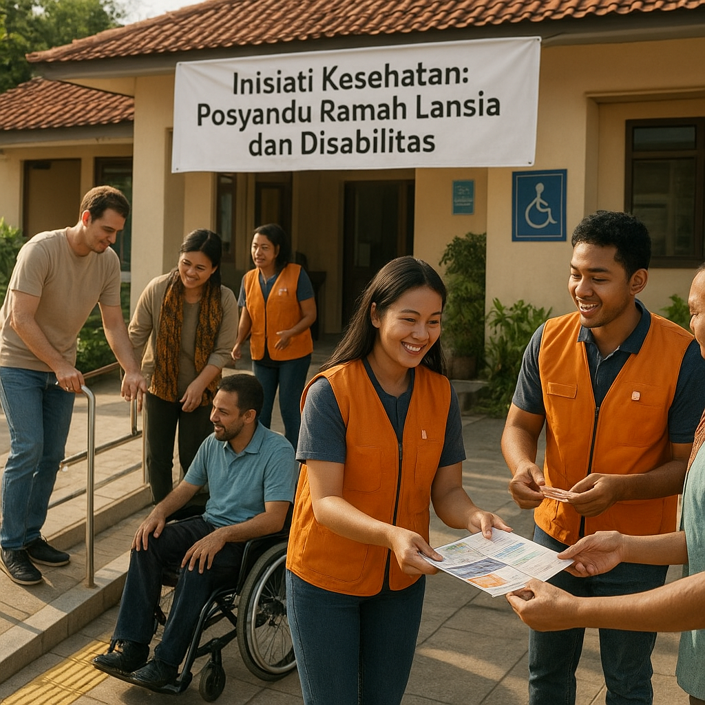 Inisiatif Kesehatan: Posyandu Ramah Lansia dan Disabilitas