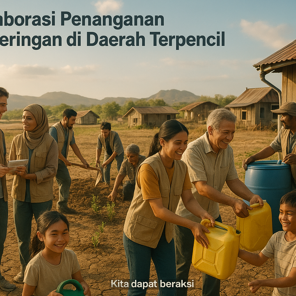 Kolaborasi Penanganan Kekeringan di Daerah Terpencil