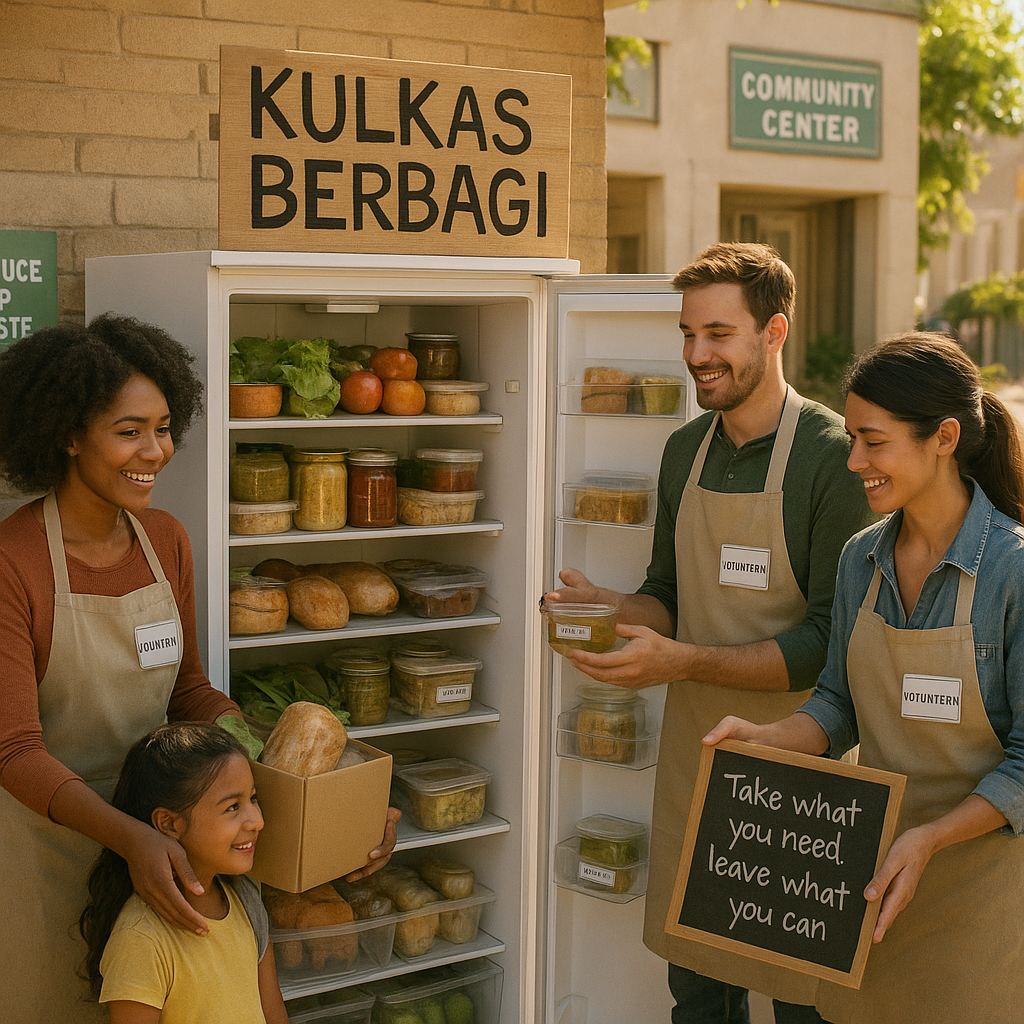 Gerakan 'Kulkas Berbagi' untuk Atasi Food Waste dan Bantu Keluarga Prasejahtera