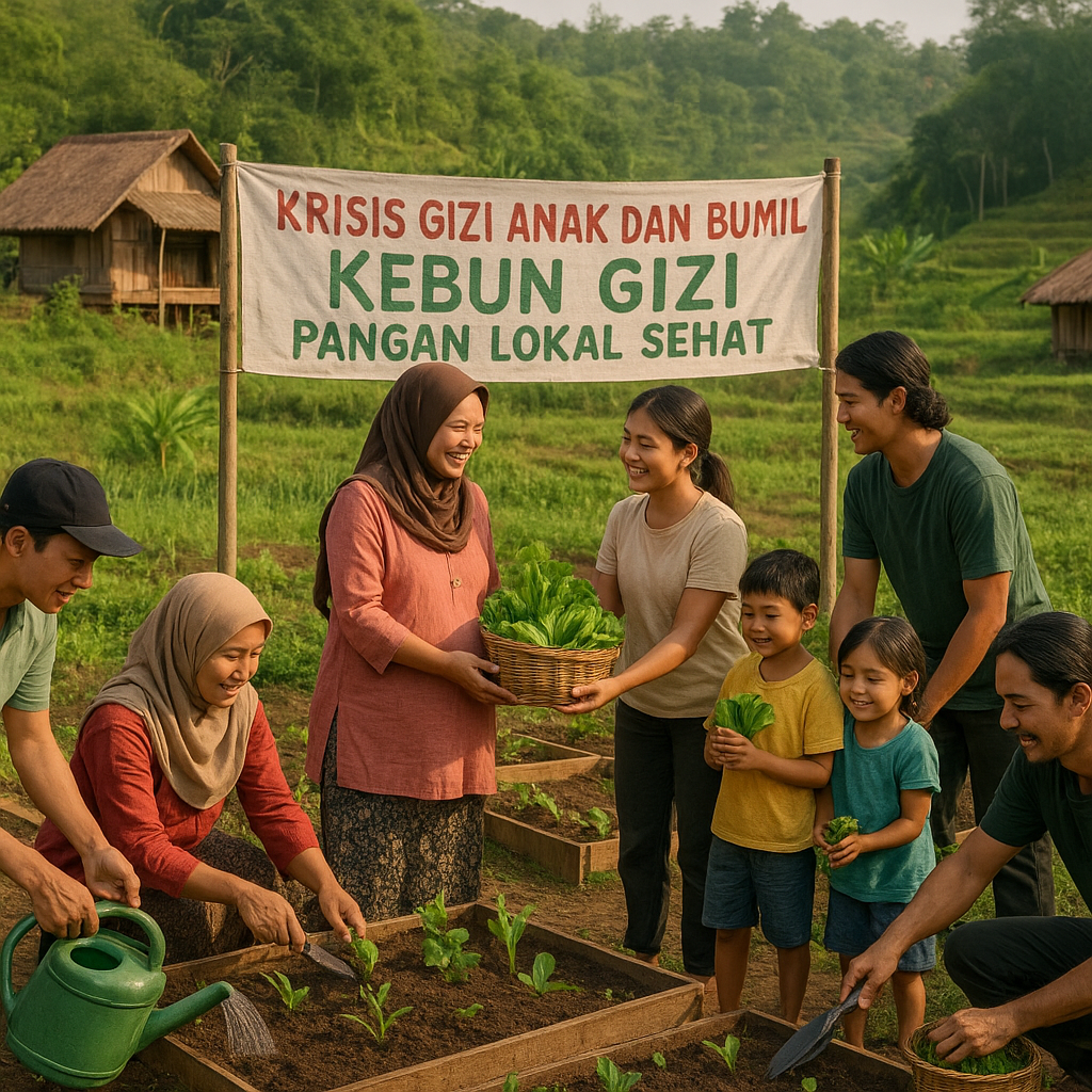 Krisis Gizi Anak dan Bumil di Daerah Terpencil, Butuh Kolaborasi Pengadaan 'Pangan Lokal Sehat'