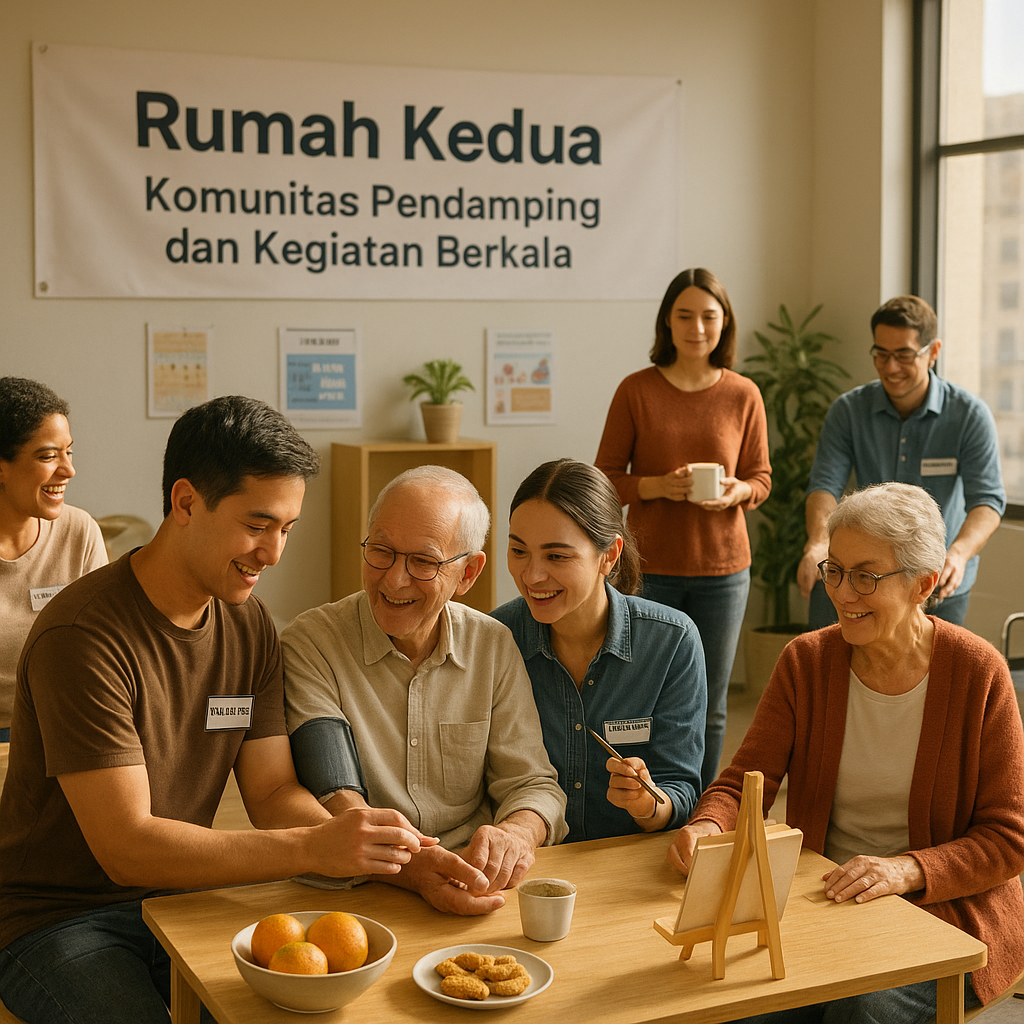 Lansia Terlantar dan Kesepian di Perkotaan, Inisiasi 'Rumah Kedua: Komunitas Pendamping dan Kegiatan Berkala'