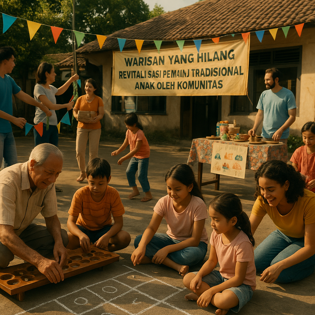 Warisan yang Hilang: Revitalisasi Permainan Tradisional Anak oleh Komunitas