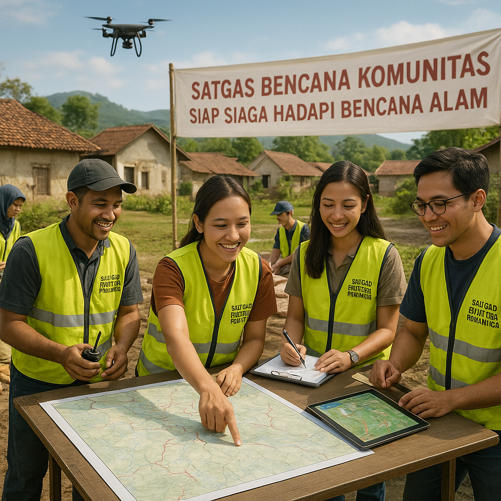 Satgas Bencana Komunitas: Siap Siaga Hadapi Bencana Alam dengan Pelatihan & Pemetaan Mandiri