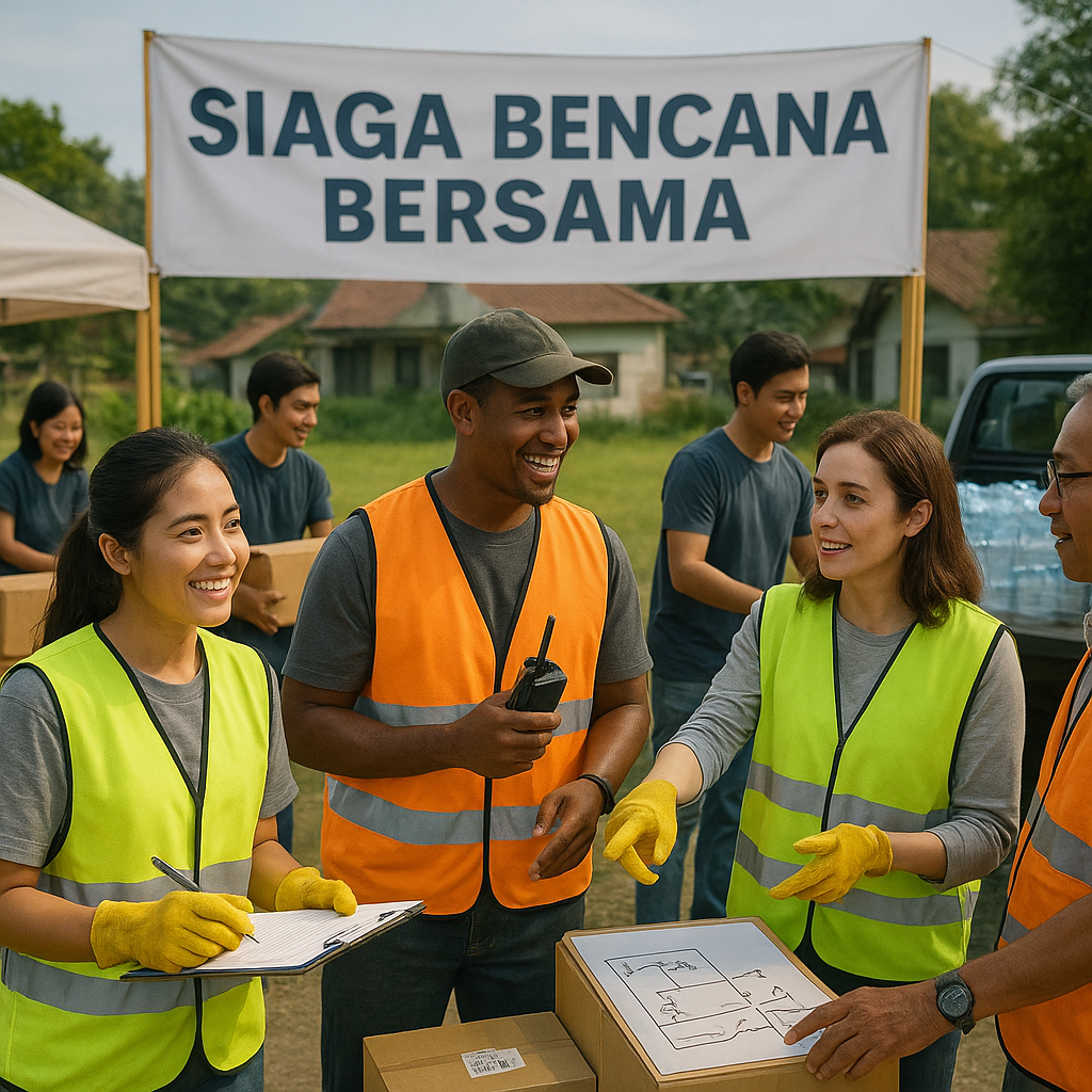 Siaga Bencana Bersama: Relawan Dibutuhkan untuk Pelatihan dan Logistik di Daerah Rawan