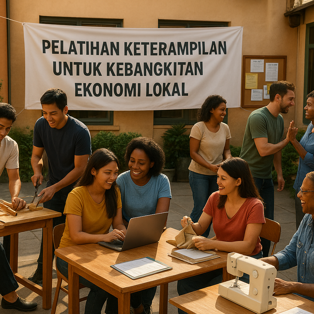 Pelatihan Keterampilan untuk Kebangkitan Ekonomi Lokal