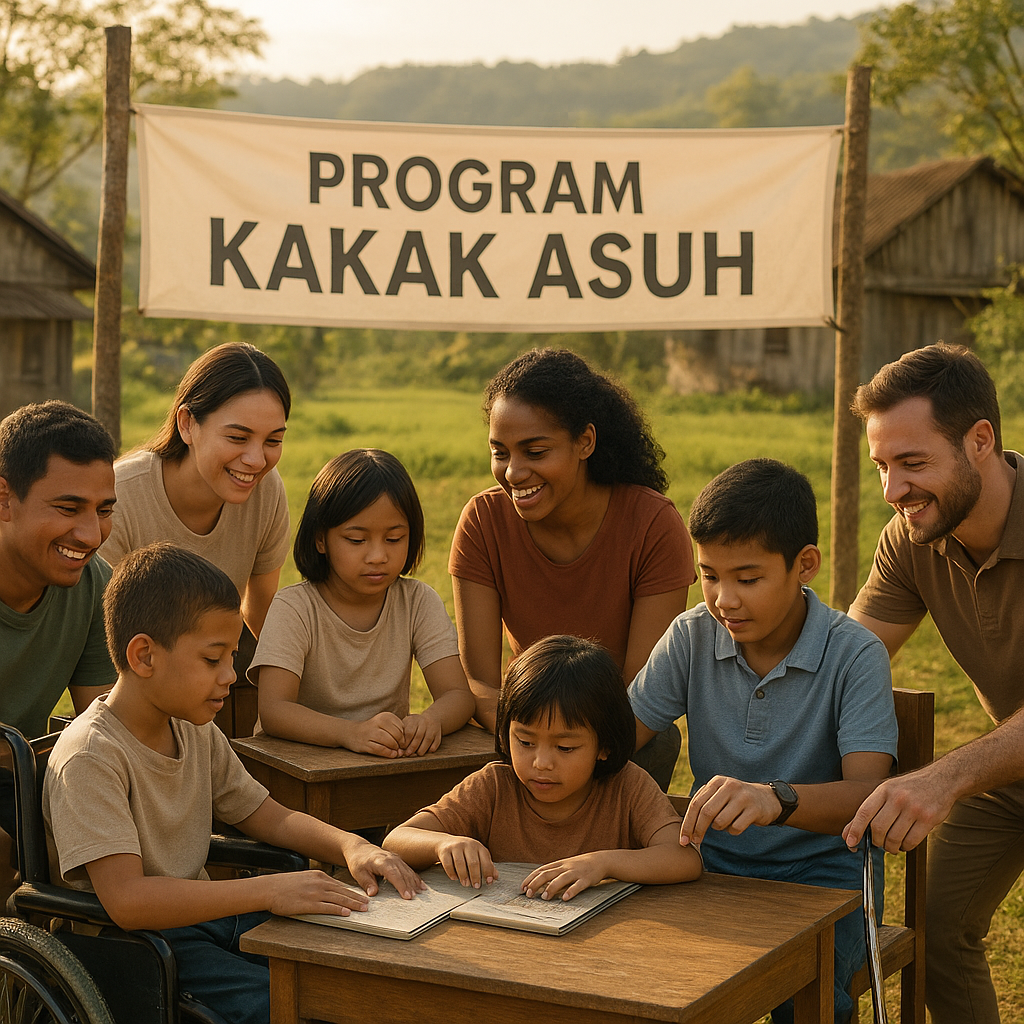 Program 'Kakak Asuh' untuk Dampingi Anak dengan Disabilitas di Daerah Terpencil