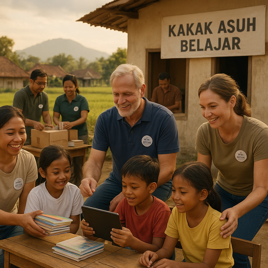 Kekurangan Guru Pendamping: Mari Bantu Anak-anak Belajar di Desa