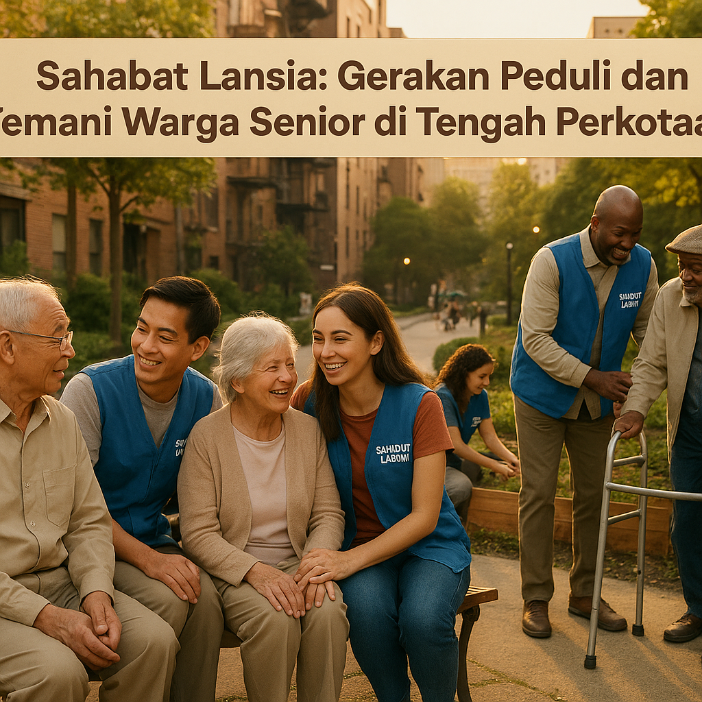Sahabat Lansia: Gerakan Peduli dan Temani Warga Senior di Tengah Perkotaan