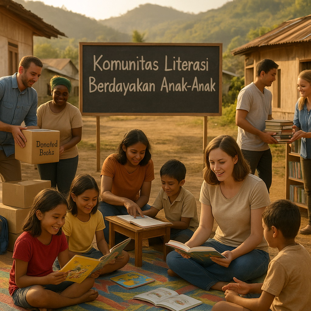 Komunitas Literasi Berdayakan Anak-Anak di Daerah 3T