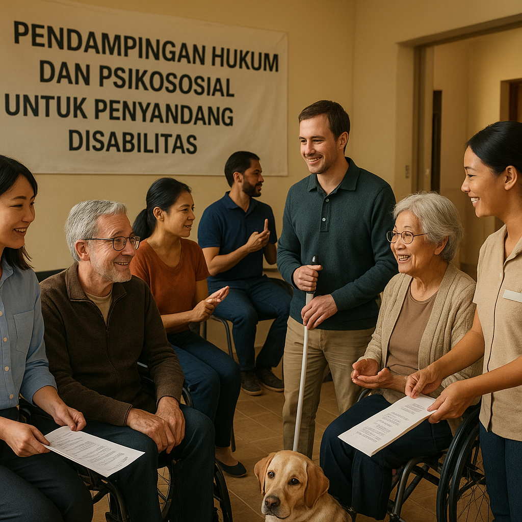 Pendampingan Hukum dan Psikososial untuk Penyandang Disabilitas