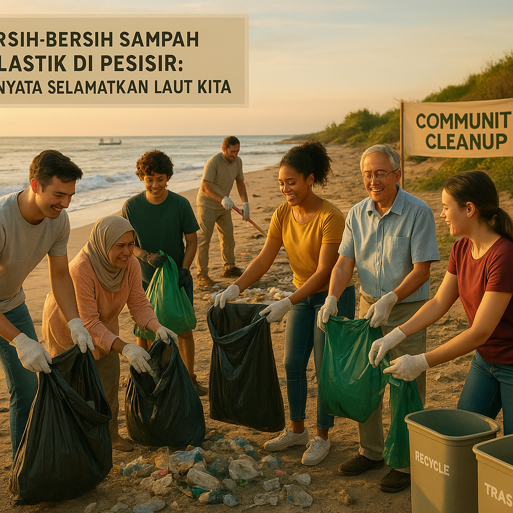 Bersih-Bersih Sampah Plastik di Pesisir: Aksi Nyata Selamatkan Laut Kita