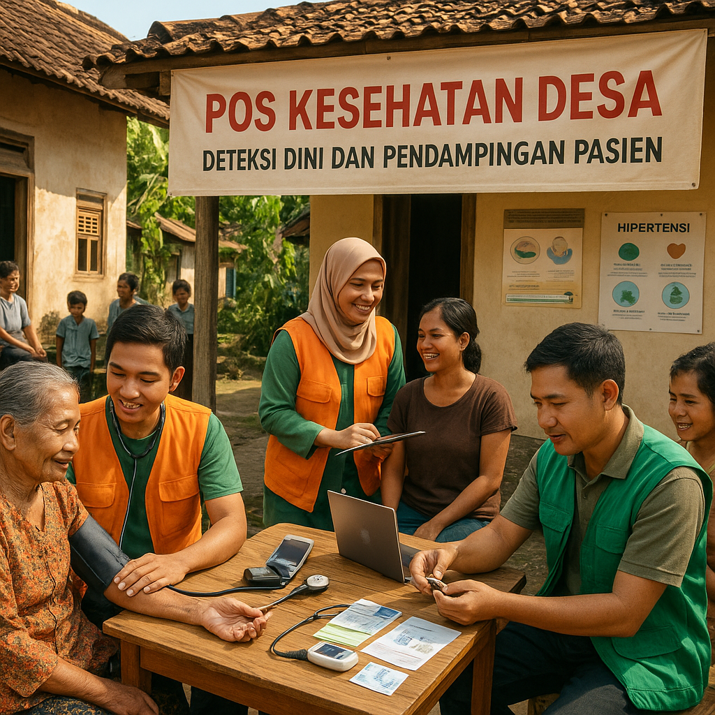 Pos Kesehatan Desa: Deteksi Dini dan Pendampingan Pasien