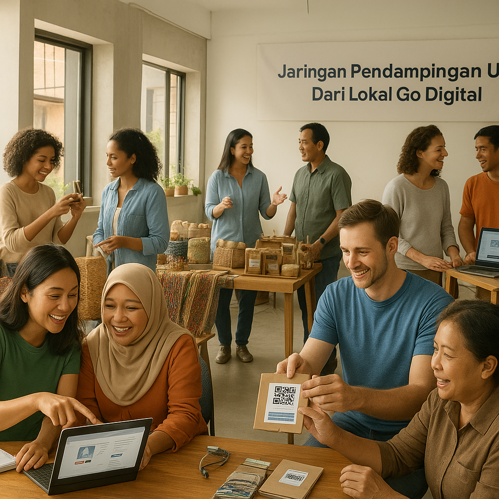 Jaringan Pendampingan UMKM: Dari Lokal Go Digital