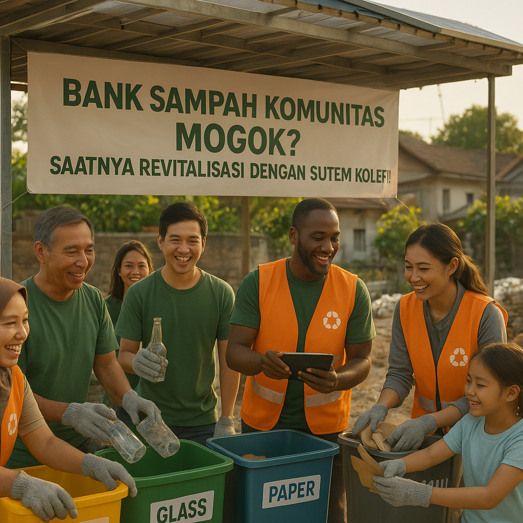 Bank Sampah Komunitas Mogok? Saatnya Revitalisasi dengan Sistem Kolektif!