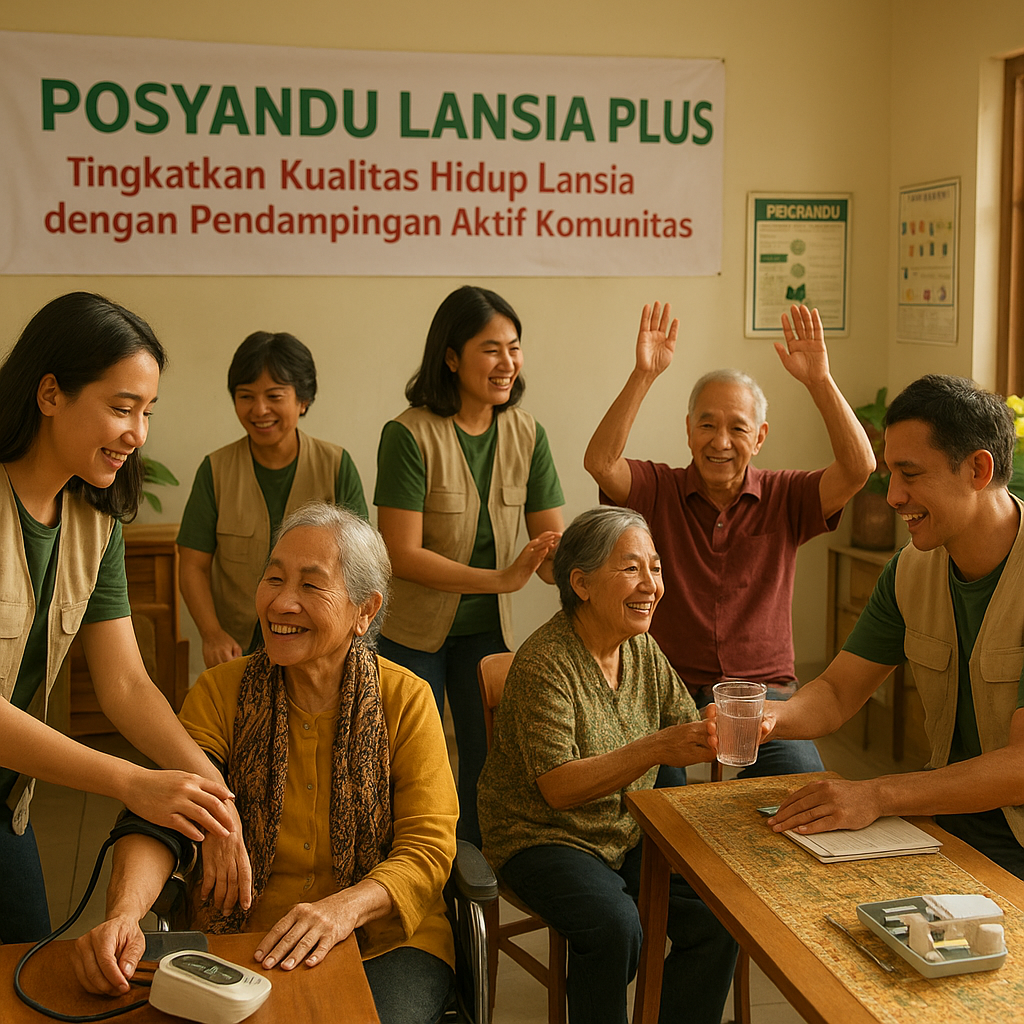 Posyandu Lansia Plus: Tingkatkan Kualitas Hidup Lansia dengan Pendampingan Aktif Komunitas