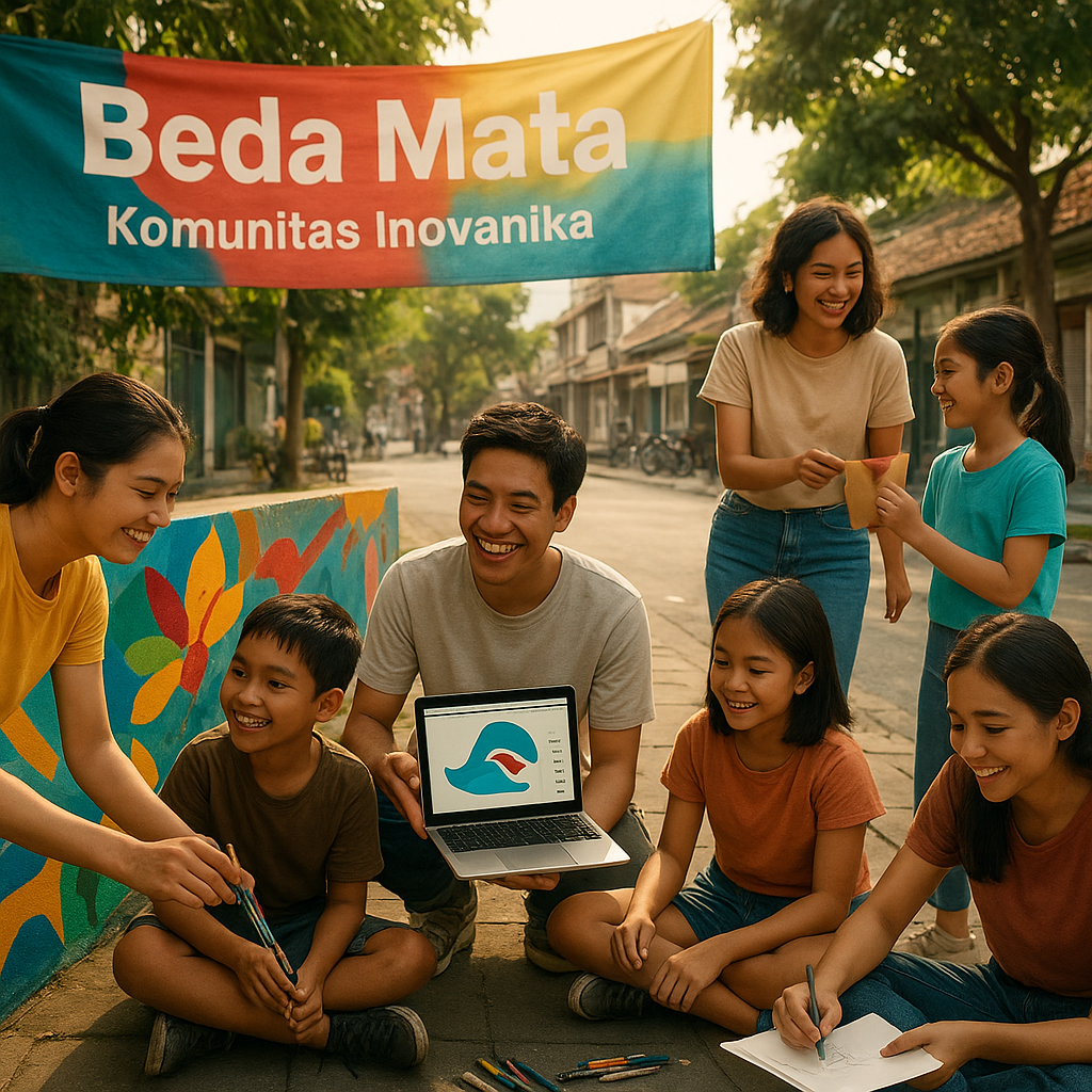 Beda Mata: Gen Z Bandung Membuka Dunia Kreatif untuk Anak Jalanan