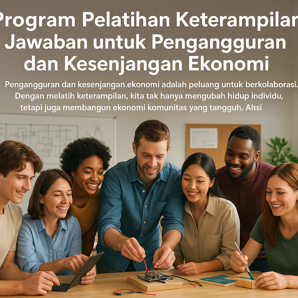Program Pelatihan Keterampilan: Jawaban untuk Pengangguran dan Kesenjangan Ekonomi loading='lazy' 