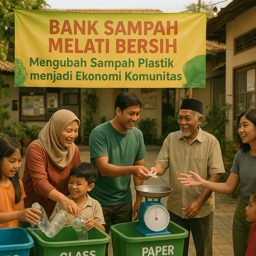 Bank Sampah Melati Bersih: Mengubah Sampah Plastik menjadi Ekonomi Komunitas