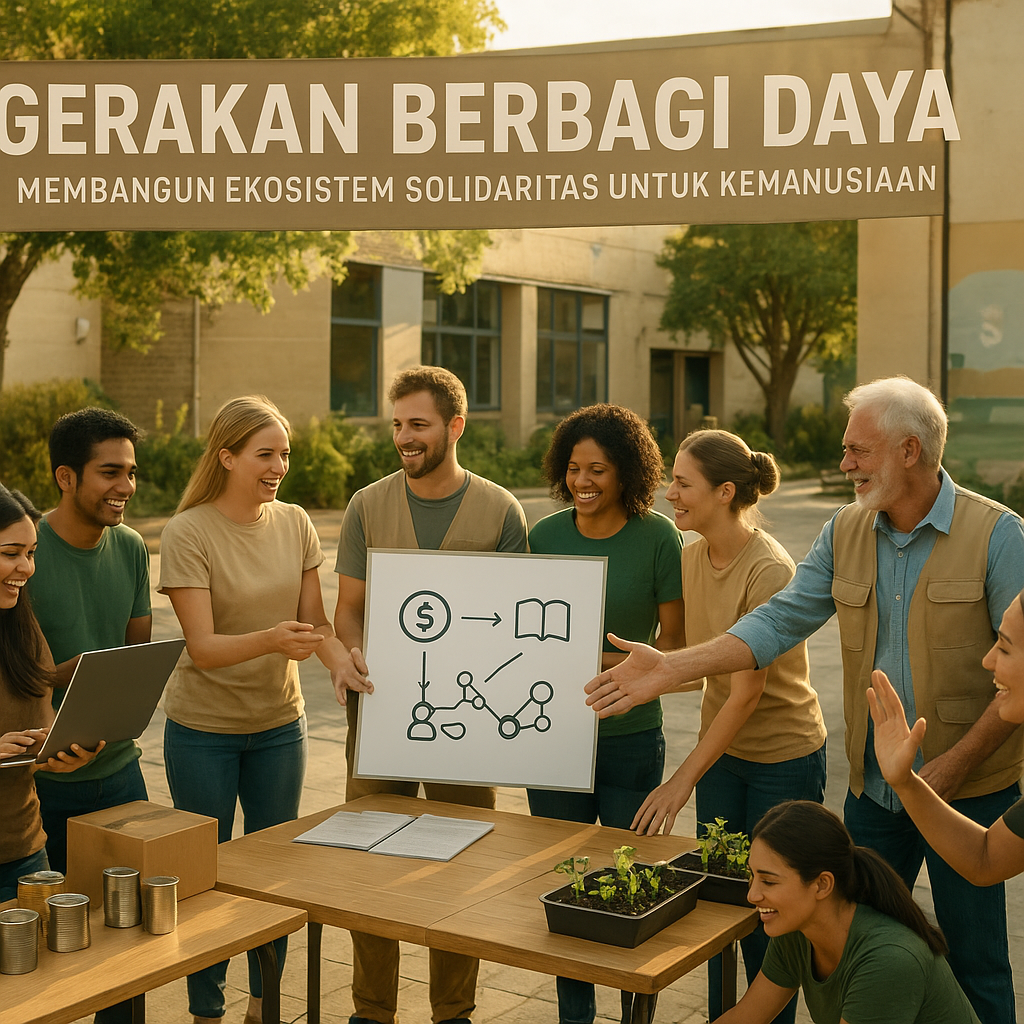 Gerakan Berbagi Daya: Membangun Ekosistem Solidaritas untuk Kemanusiaan