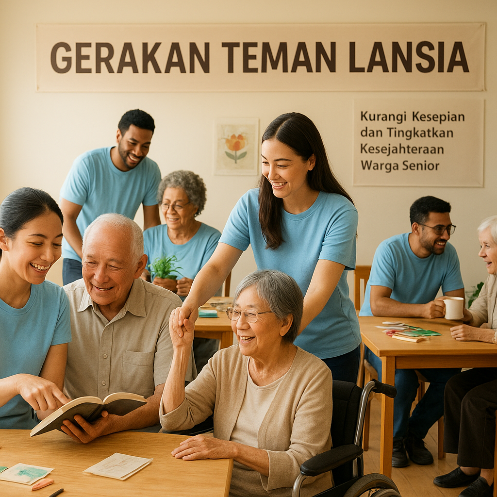 Gerakan Teman Lansia: Kurangi Kesepian dan Tingkatkan Kesejahteraan Warga Senior