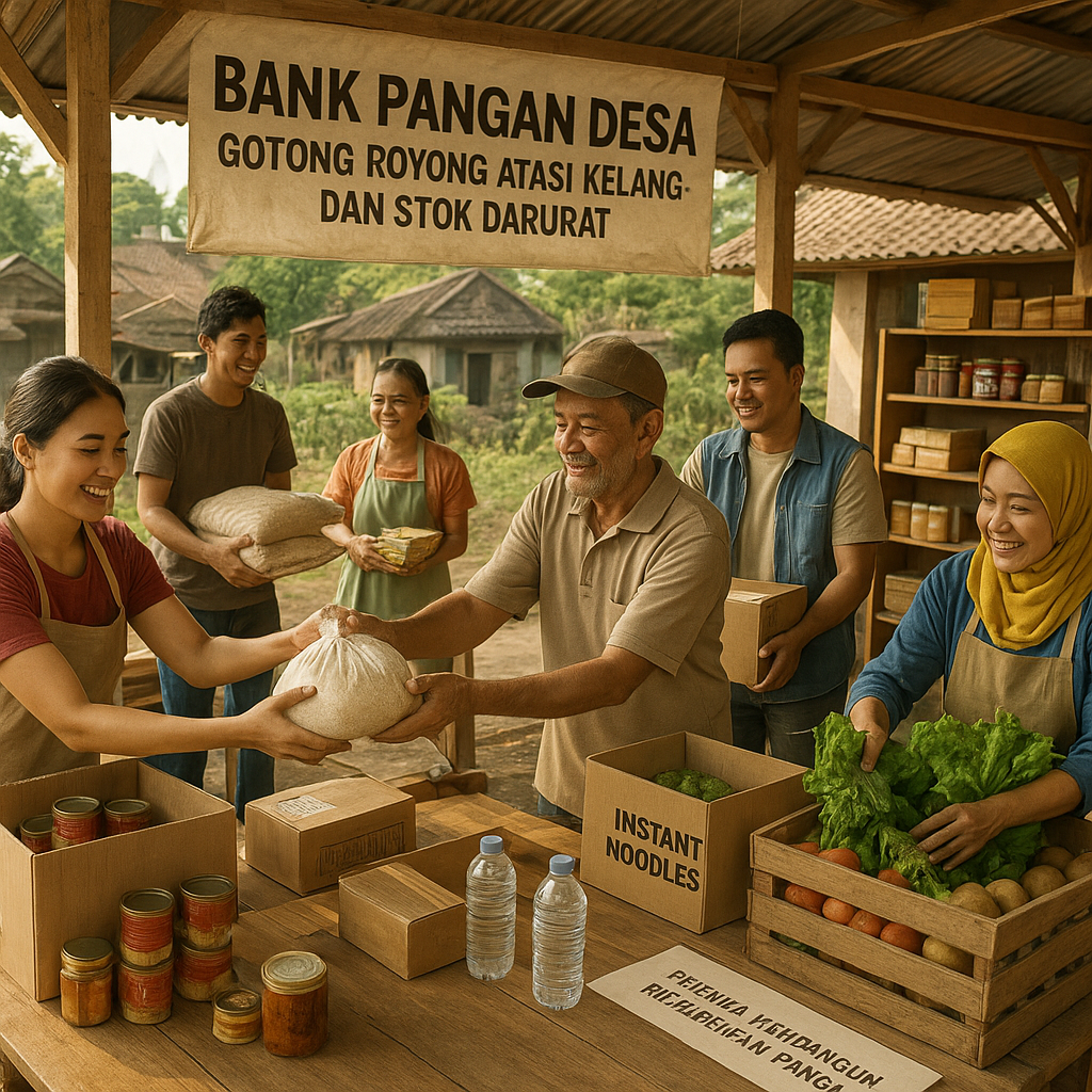 Bank Pangan Desa: Gotong Royong Atasi Kelangkaan dan Stok Darurat