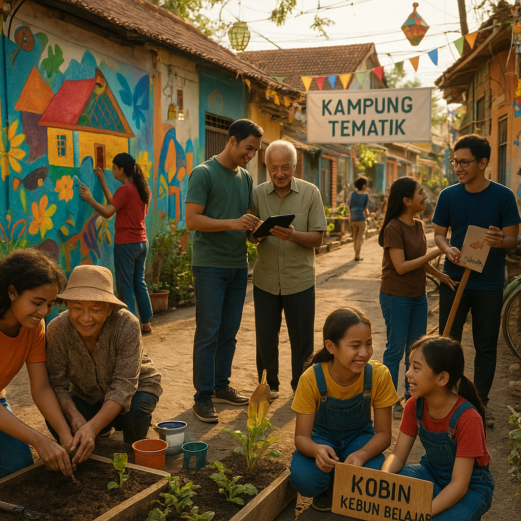 Kampung Tematik: Warga dan Komunitas Muda Kreatif Sulap Kampung Jadi Destinasi Eduwisata loading='lazy' 