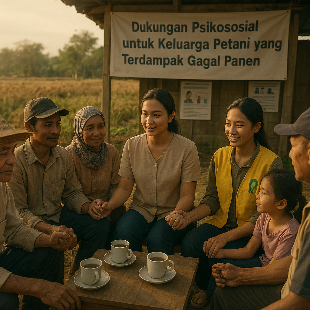 Dukungan Psikososial untuk Keluarga Petani yang Terdampak Gagal Panen, Bersatu dalam Empati!
