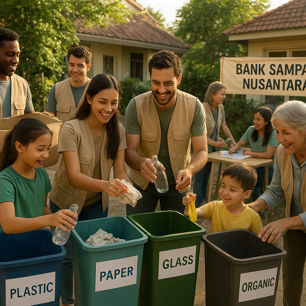 Bank Sampah Nusantara: Gerakan Nasional Pilah Sampah dari Rumah untuk Ekonomi Sirkular