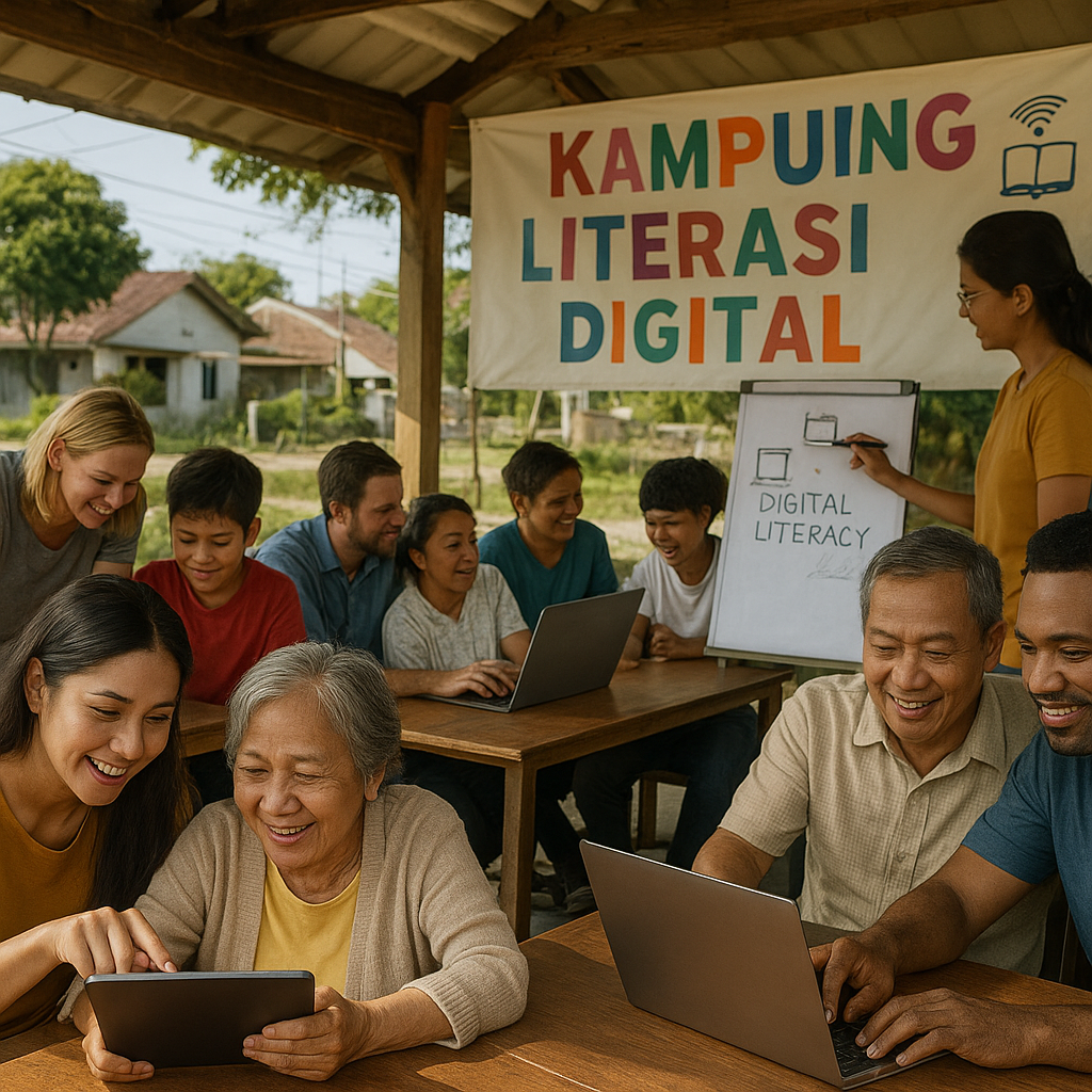 Kampung Literasi Digital: Membawa Keterampilan Abad 21 ke Pinggiran Kota