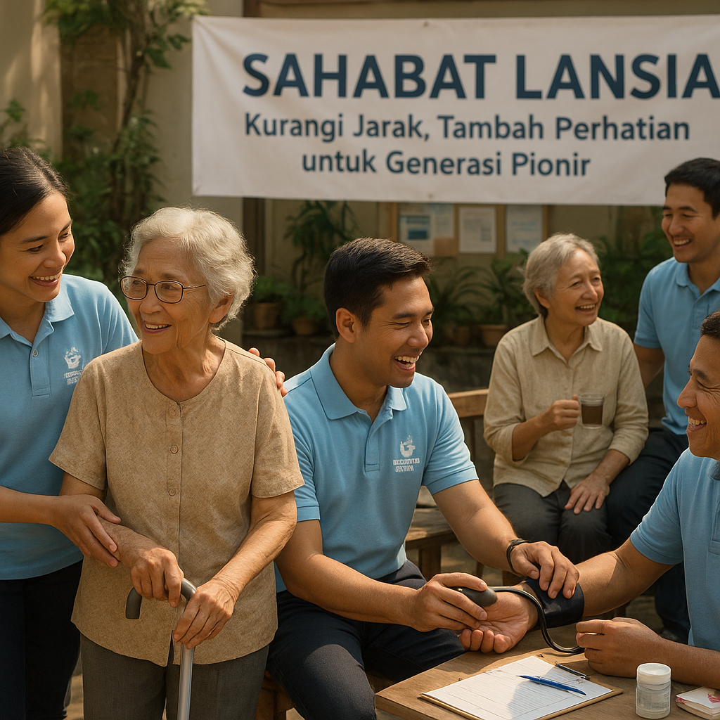 Sahabat Lansia: Kurangi Jarak, Tambah Perhatian untuk Generasi Pionir